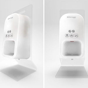 Tischaufsteller aus Acryl